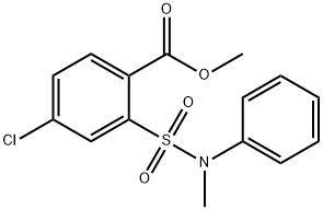 4-氯-2-(N-甲基-N-苯基胺磺酰基)苯甲酸甲酯